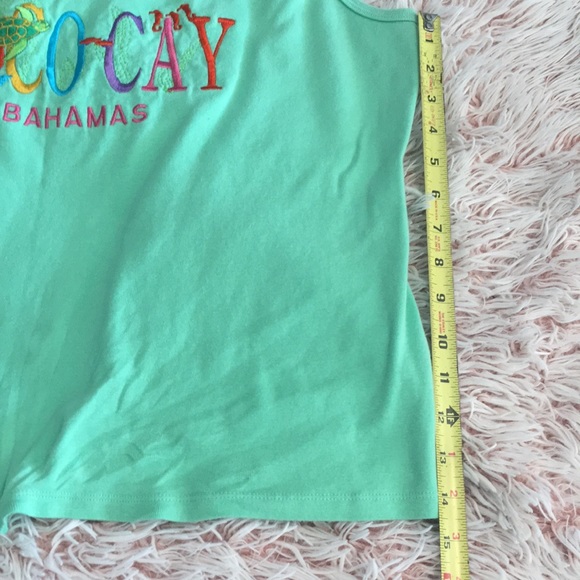 🧩VTG 80s embroidered Coco cat Bahamas tank top - Picture 8 of 8